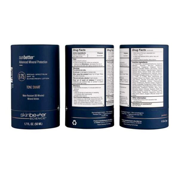 Sunbetter Tone Smart SPF 75 Sunscreen Lotion - Image 3