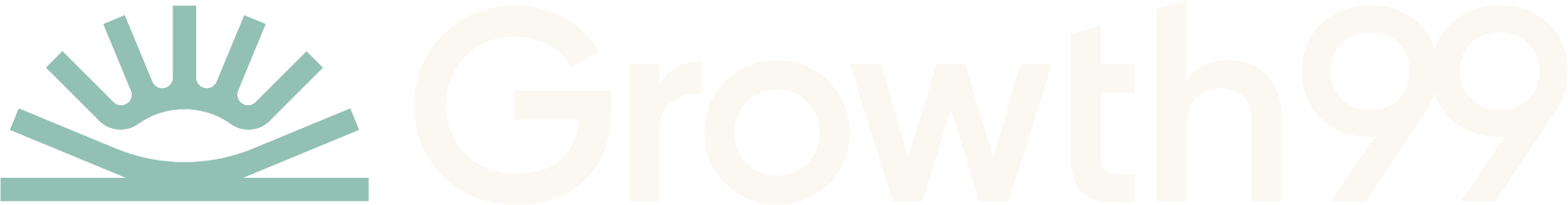 Growth99 White Logo-Thrive Aesthetics and wellness-in-Watkinsville-GA